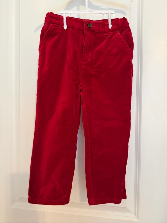 Gymboree Other - Gymboree Red Toddler Velvet Pants